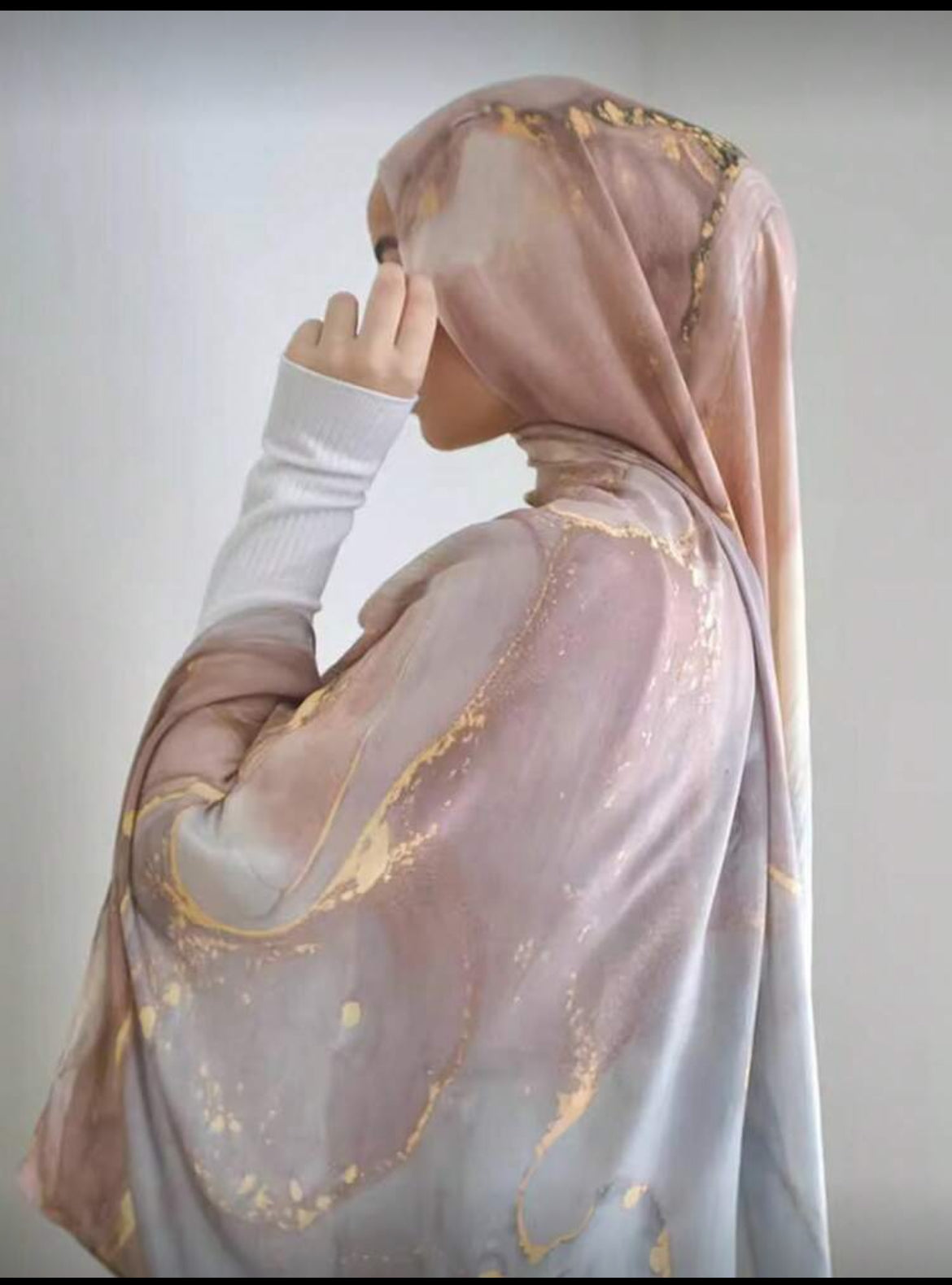 Our Ombré hijab style scarf